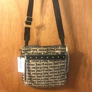 Black and Grey Juicy Couture Crossbody Bag